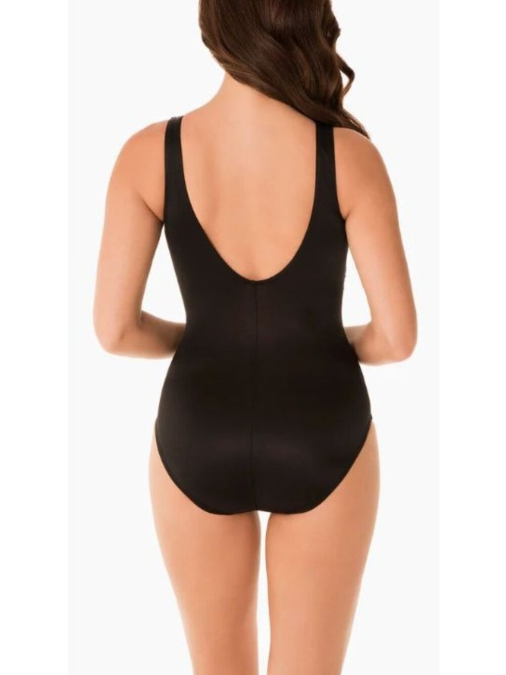 Miraclesuit Arden Size 10DD Black High Neck One Piece Swim NWT $178 - Picture 2 of 16